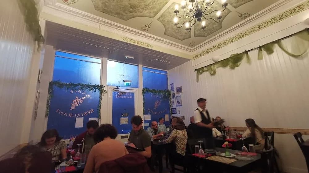 A busy evening service at Wee Greek Kitchen
