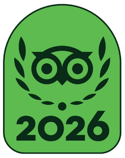 Tripadvisor Travellers' Choice 2026 badge