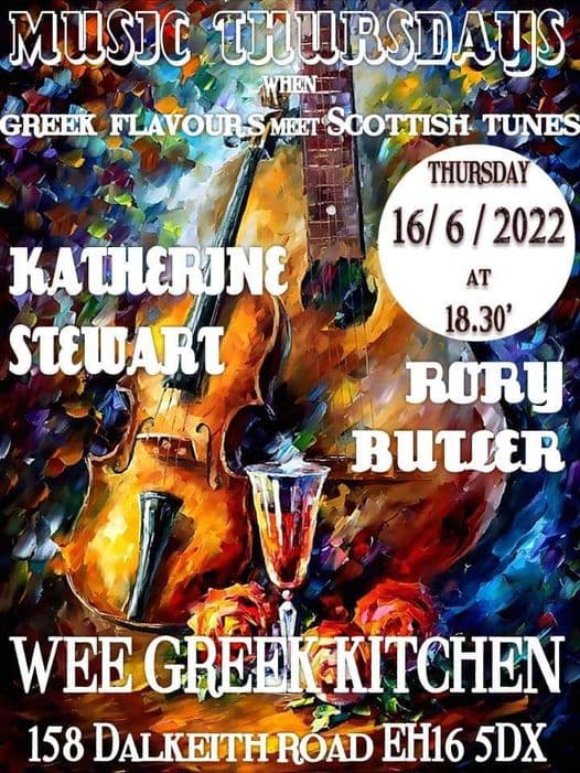 Poster: Kat's Musical Evening